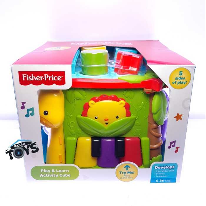 Fisher-Price Play And Learn Activity Cube Fisherprice Ready