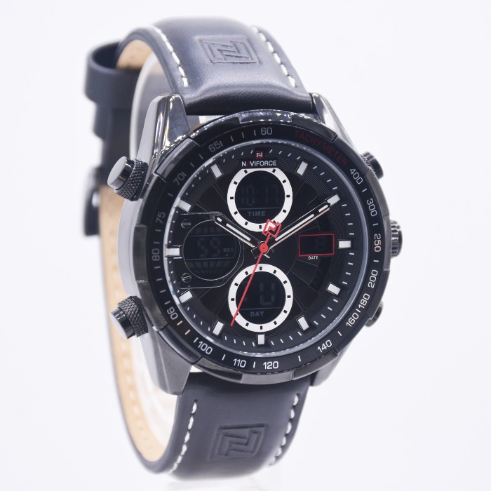 ✅Ori Jam Tangan Pria Naviforce Nf9197Mb Diskon