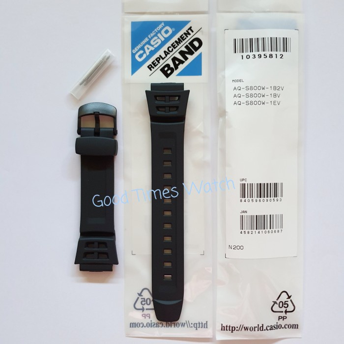 ✅Ori Strap Aq-S800W-1B / Aq-S800 / Casio Original Terbatas