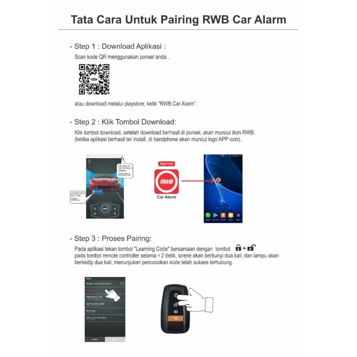 Alarm Mobil Kunci Honda - Rwb Terlaris