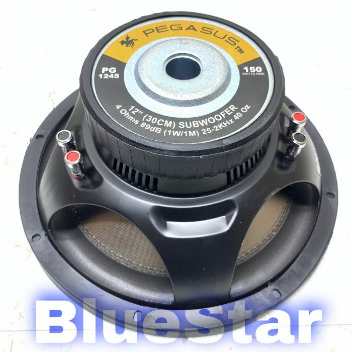Promo Subwoofer Pegasus Pg 1245 Double Coil 12 Inch