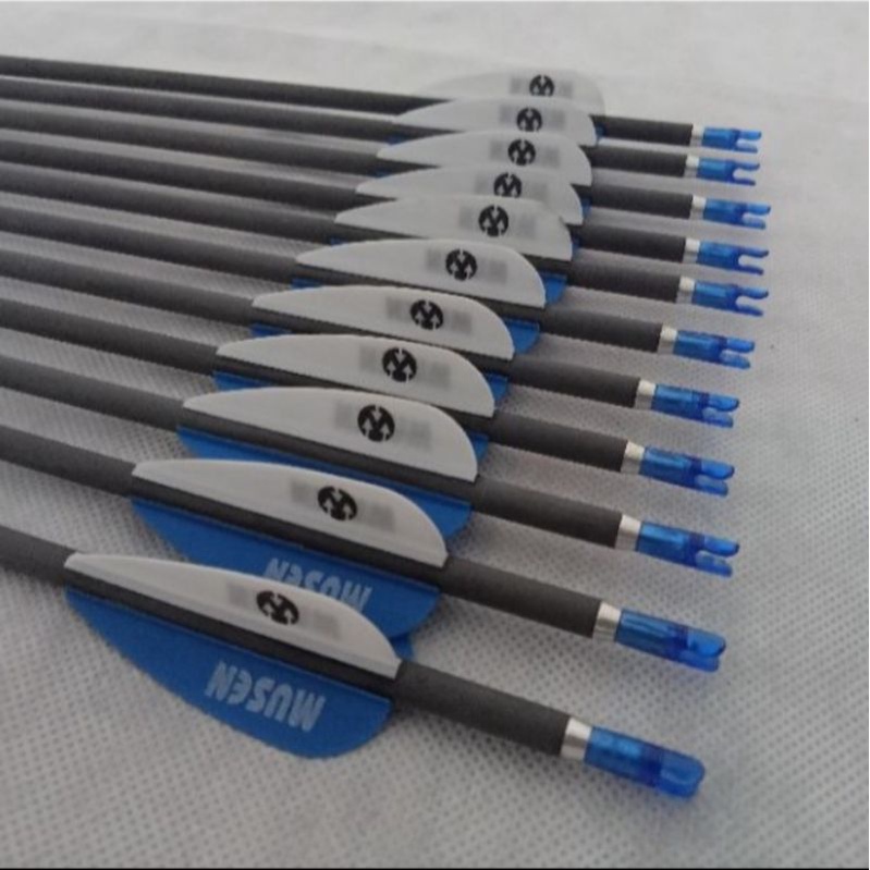 Musen Carbon Arrow MSTJ-42BS 800 - Arrow Karbon Spine 800 olahraga panahan