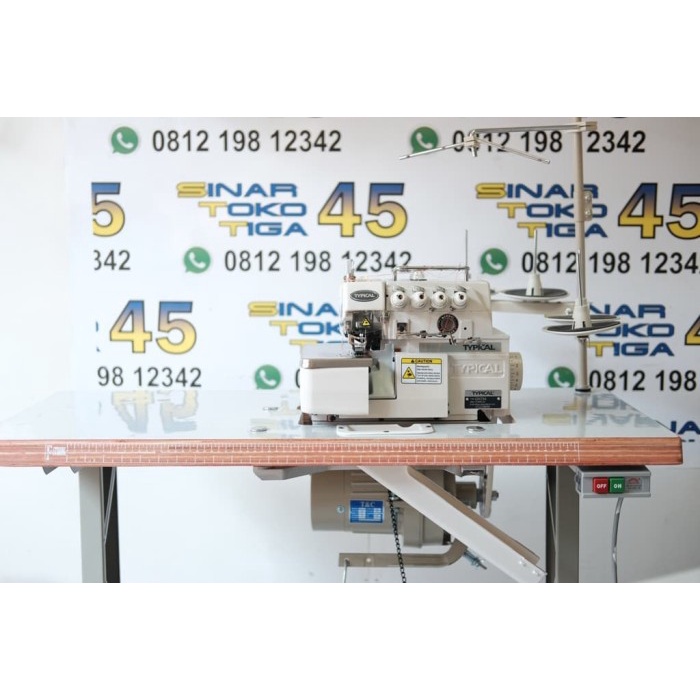 Mesin Jahit Tepi Obras Benang 4 Typical Gn794 Konveksi - Gn 794