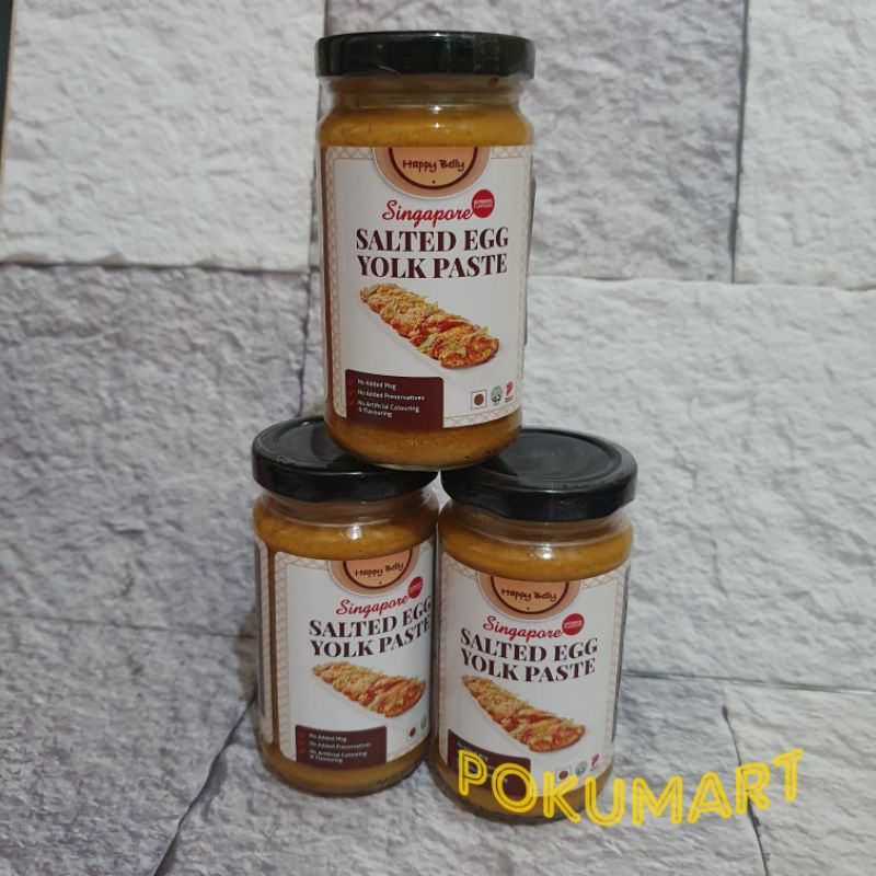 

Happy Belly Ed Egg Yolk Paste 170Gr Saus Telur Asin Singapore