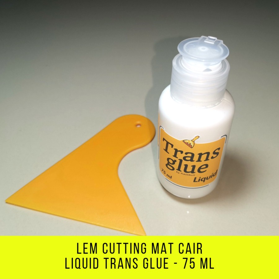 

Lem Cutting Mat Cair - Trans Glue 75Ml