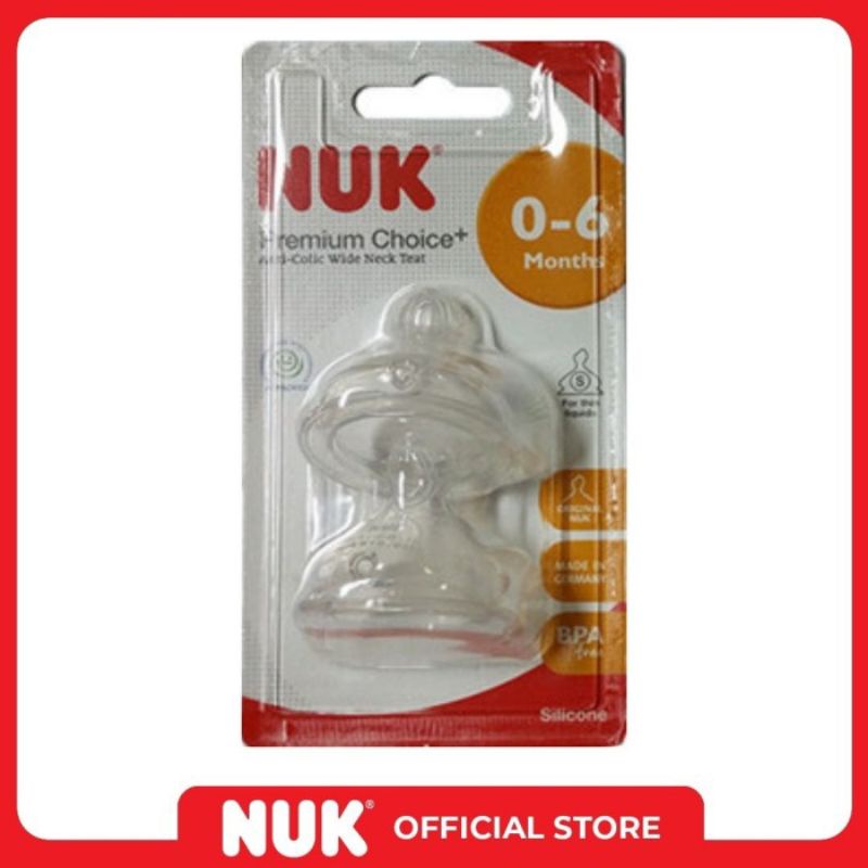 nipple dot nuk premium silikon