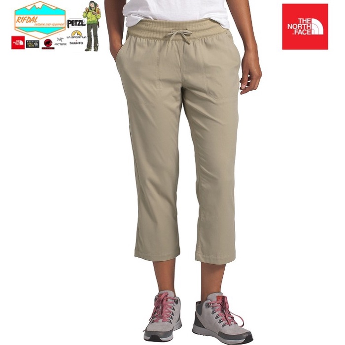[New Ori] Tnf The North Face Women Aphrodite Motion Capri Size Xl New Twillbeige Bisa Sameday
