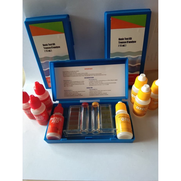 [New] Alat Testkit Kolam Renang Set / Alat Ukur Ph Dan Cl Kolam Renang 1 Set Limited