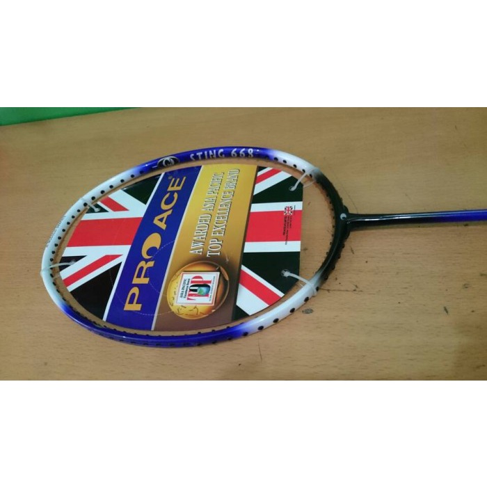 [New Ori] Raket Badminton/Bulutangkis Pro Ace Sting 668 Bisa Sameday