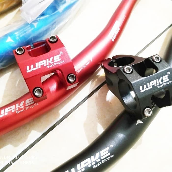 [New Ori] Satu Paket Stang 780Mm Dan Stem 318Mm Wake Original Product. Limited