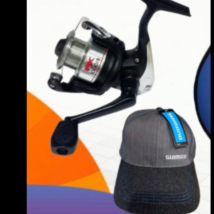[COD] Reel Pancing Shimano Fx 1000 Fb Bonus Topi Berkualitas
