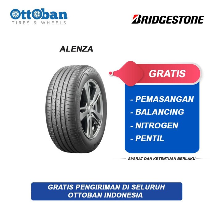 Bridgestone Alenza 215 60 R17 96H Ban Mobil