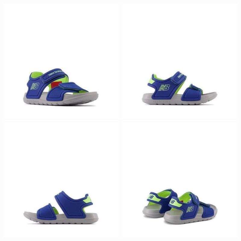 100%Original New Balance SPSD Hook And Loop Boys Sandals - Blue Kode Artikel : NEWIOSPSDCC4