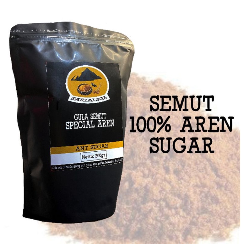 

GULA AREN SEMUT 200GR MURNI ORGANIK