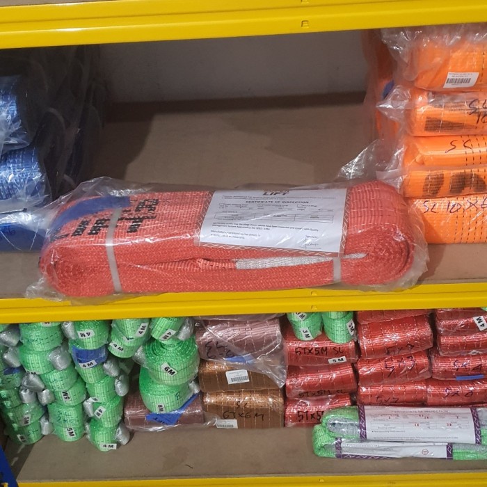 Promo Superlift Polyester Webbing Sling 5Ton X 8Meter/Webing Tali Angkat