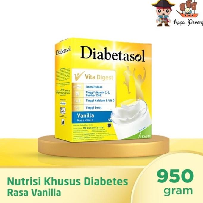 

Diabetasol Vanila 950 Gram