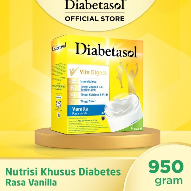 

Diabetasol 1000 Gr / Diabetasol 1000Gr/Diabetasol 1 Kg/Vanilla, Coklat