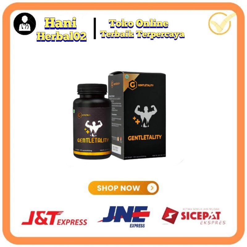GENTLETALITY 100% ORIGINAL - SUPLEMEN HERBAL STAMINA PRIA DEWASA TERBAIK