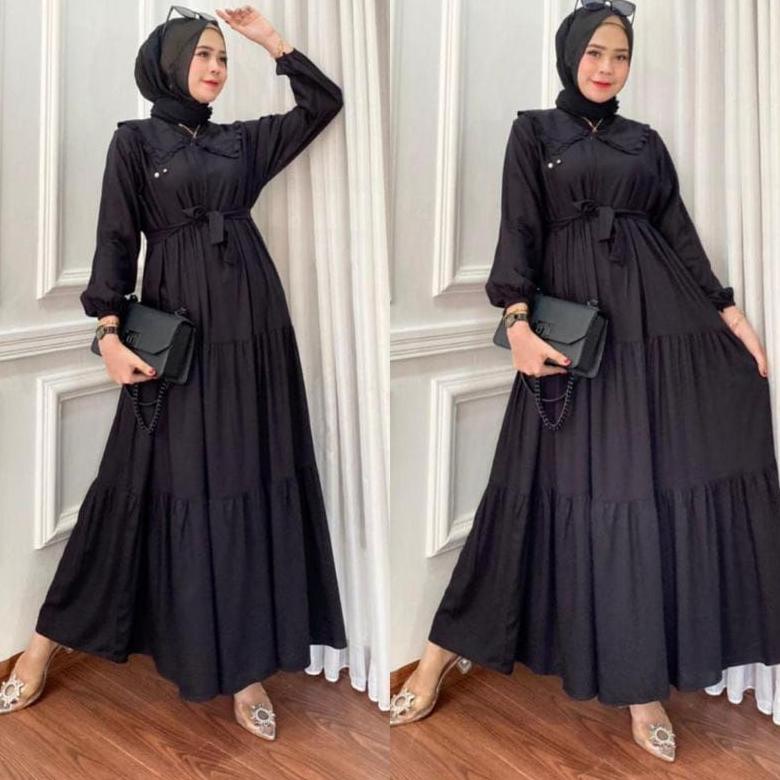 Murah Gamis Noora Jumbo / Dress Wanita Fashion Muslim / Dress Wanita  / Gamis Terbaru / Gamis / Gami