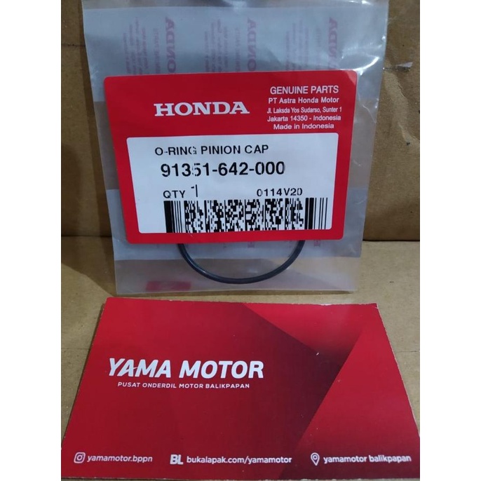 {{{{{{] ORING PULLY BEAT 91351-642-000 ORI AHM