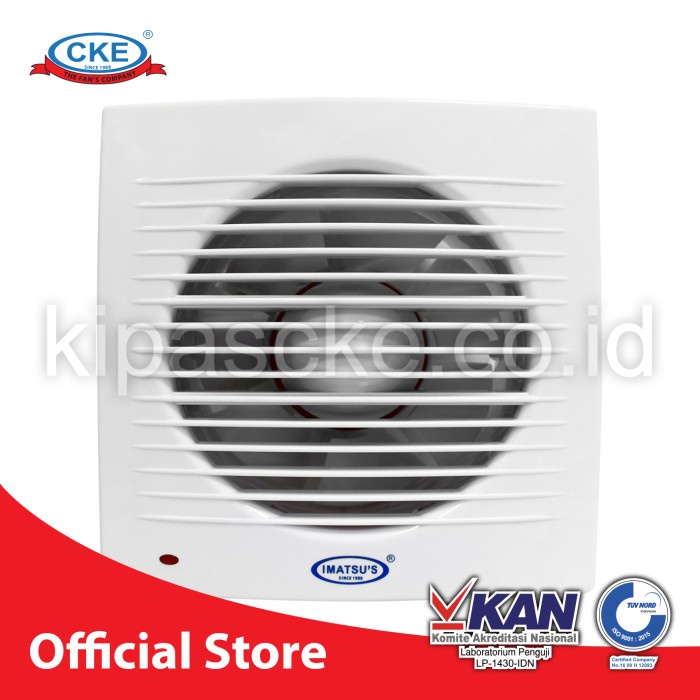 Jual Imatsu Exhaust Fan Toilet 5" Exhaust Dinding Blower Toilet
