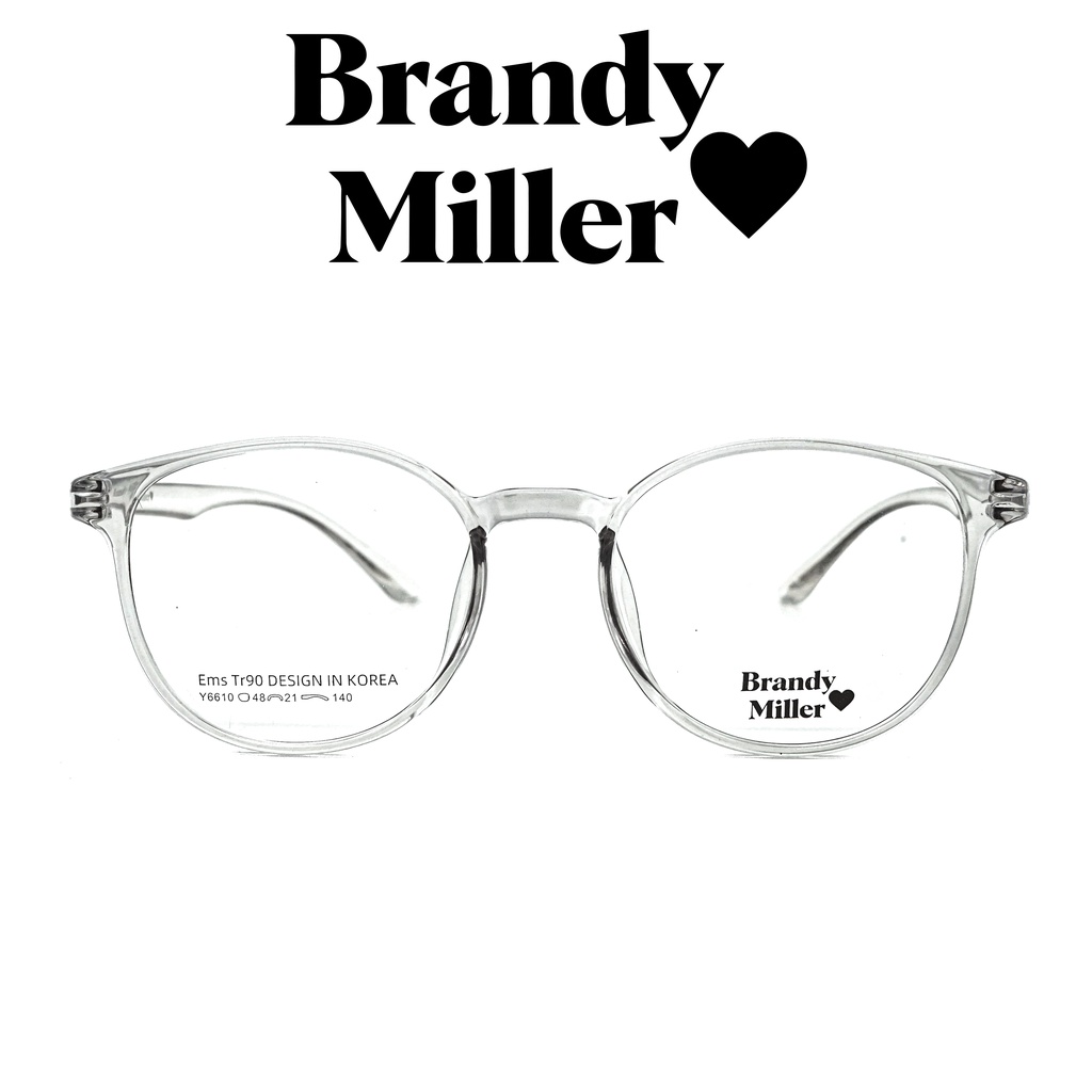 Brandy Miller Kacamata Pria Wanita 6610 C3 Grey