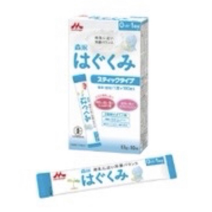 

Morinaga Hagukumi Baby Milk Formula Sachet Box (0-1Yr) - Made In Japan