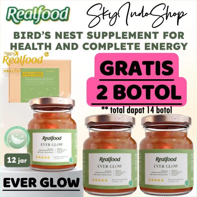 

Realfood Ever Glow Rasa Kurma/Botol (Minuman Sarang Burung Walet)