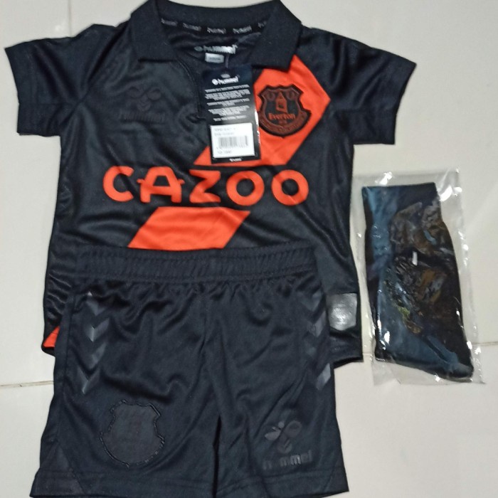 [New] Jersey Everton Away 21-22 Baby Kit 12-18 Months Fullkit Bnwt Bisa Sameday