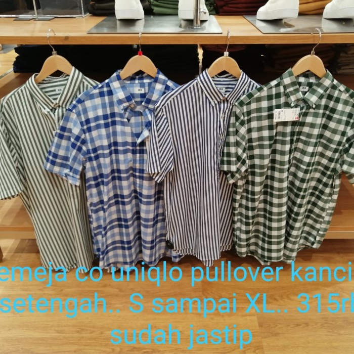 [New] Jastip Uniqlo Kemeja Flanel Lengan Panjang Pria Bisa Gojek
