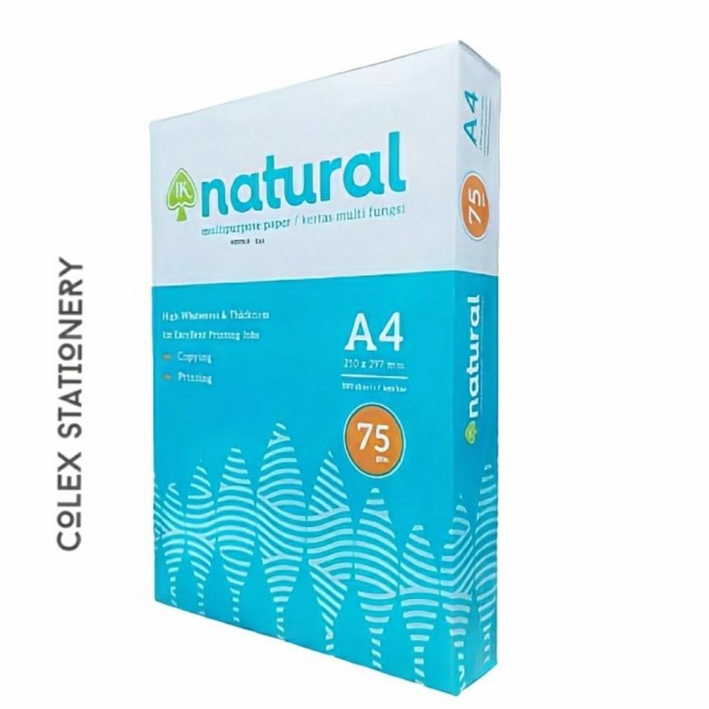 

Big Sale Kertas Hvs Natural A4 75 gram ~