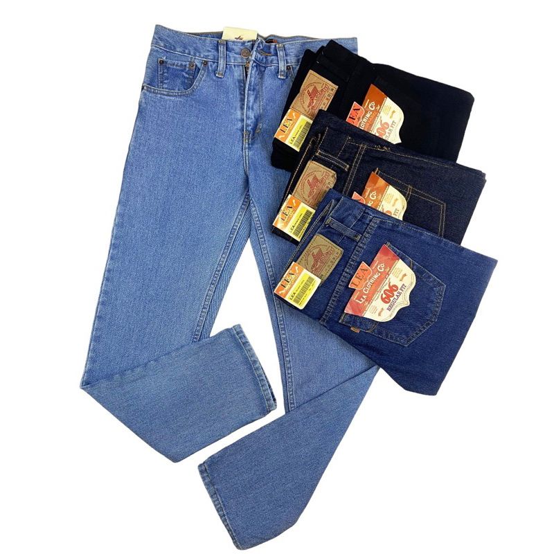 CELANA JEANS PRIA STANDAR LEA 606 ORIGINAL PREMIUM CELANA JEANS PANJANG PRIA