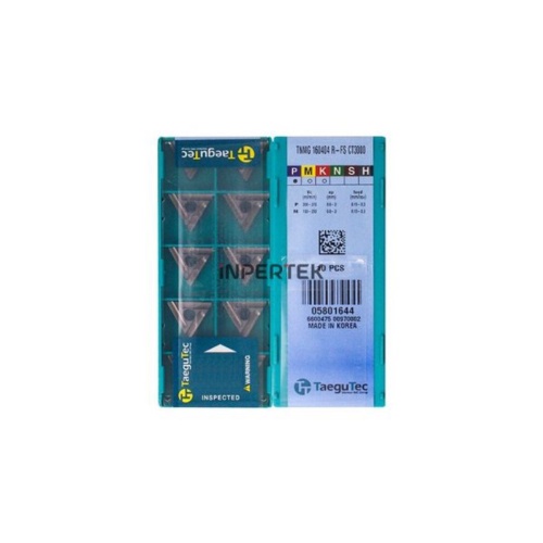 Unik Insert TNMG 160404 R-FS TAEGUTEC Pahat Bubut TNMG 16 04 04 Mata TNMG160404R-FS Berkualitas