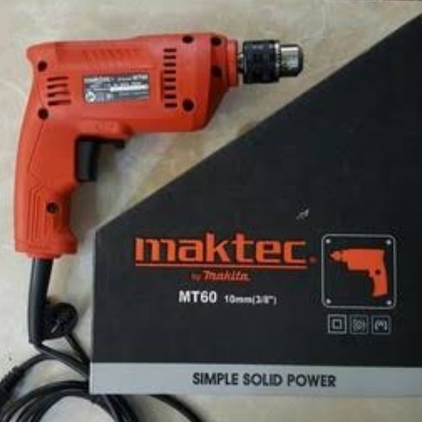 ✅New Ori Mesin Bor 10Mm Maktec By Makita Mt60 Terbatas