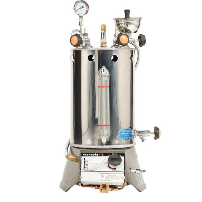 Boiler Otomatis Setrika Uap Nagamoto 10 Liter Gb-12 Original Nagamoto Kode 220