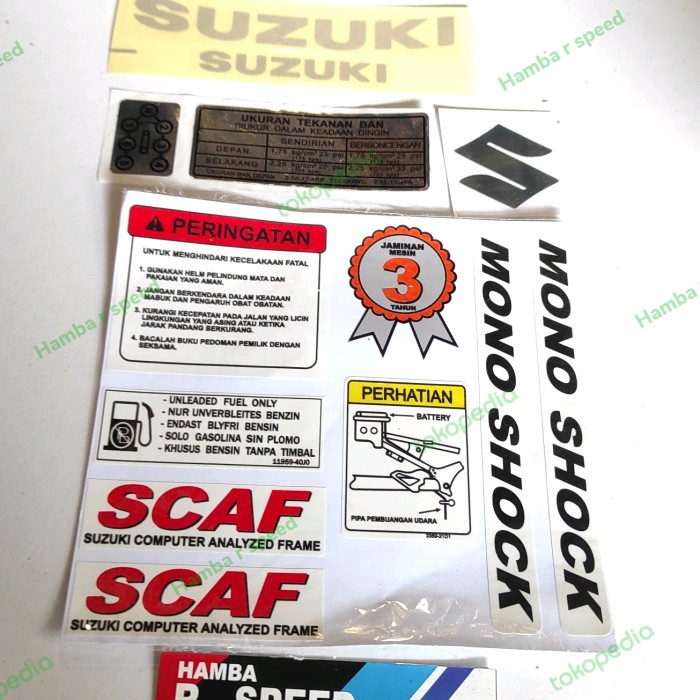 

<Bayar Ditempat / Cod> Stiker Sticker Detail Pelengkap Satria 2 Tak Hiu Malaysia Star
