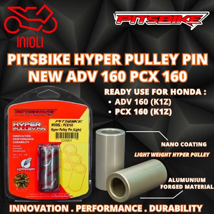 ✨Ori Pitsbike Hyper Pulley Pin Boshing Cvt Honda Adv 160 Pcx 160 K1Z Bisa Sameday