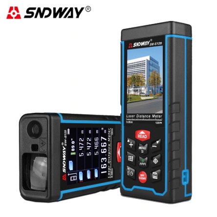 SNDWAY Meteran Digital + Kamera 120 Meter SW-S120