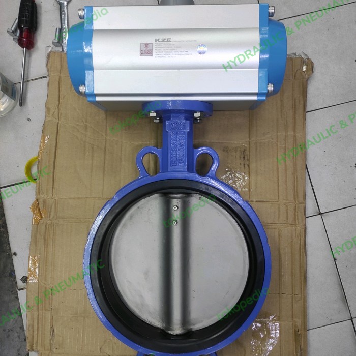 Pneumatic Actuator Butterfly Valve 10" inch Solenoid Valve