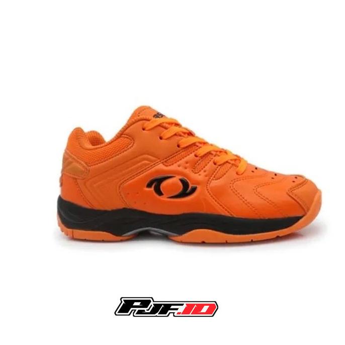 Astec Geri Badminton Orange Black - Sepatu Badminton Berryandano