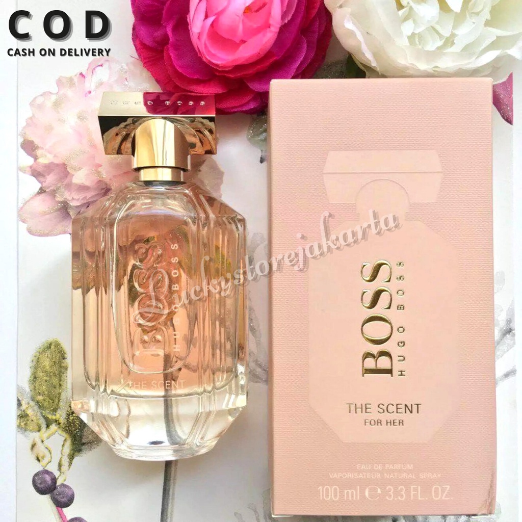 [PREMIUM] BEST PRODUCT [COD] PARFUM HUGO BOSS THE SCENT PARFUM WANITA ORIGINAL SINGAPORE MURAH