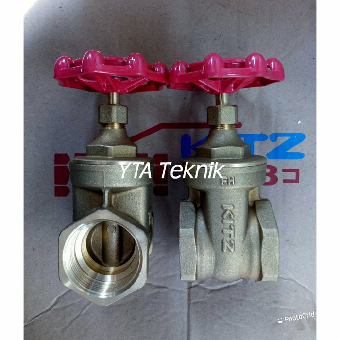 Gate valve kitz 1 1/2 /Stop kran 11/2 kitz Original japan