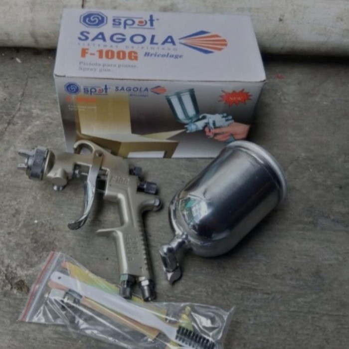 ✅Original Spray Gun Sagola F100 Bisa Gojek