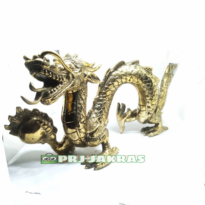 ✅Ready Barang Antik Bola Naga Kuningan Asli Bisa Sameday