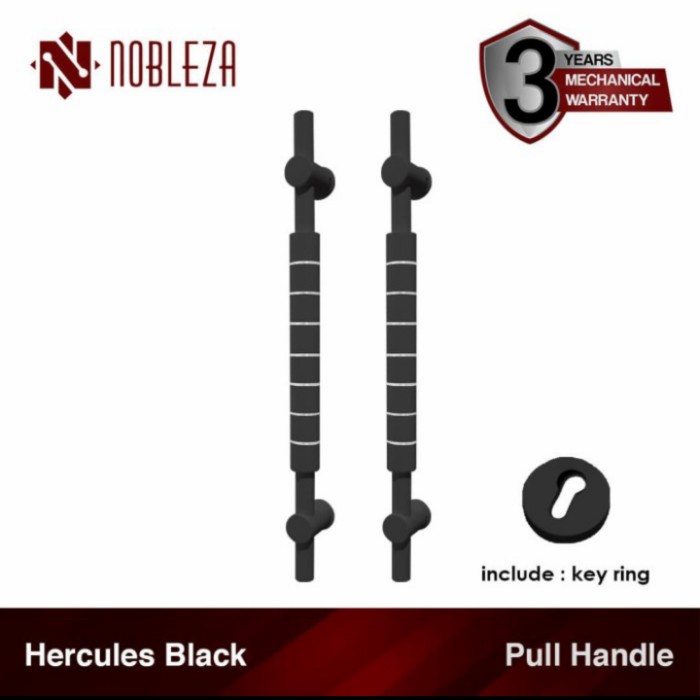 ✅Sale Nobleza Hercules Hitam 60 Cm Pull Handle Gagang Tarikan Pintu Rumah Diskon