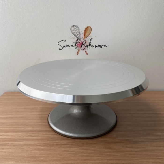 

✅Termurah Meja Putar Kue / Cake Turn Table Stainless Terbaru