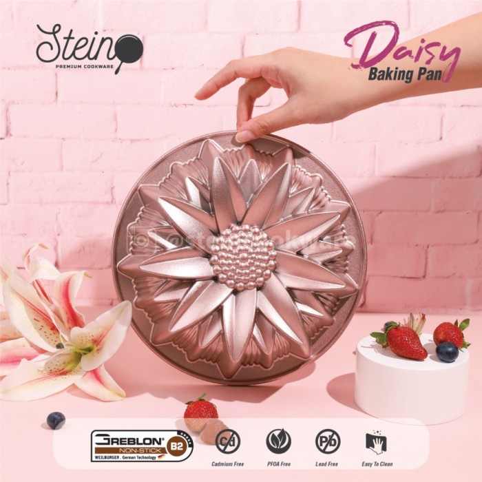 

✅Termurah Stein Cookware Baking Pan Daisy Loyang Cetakan Kue Murah Terbatas