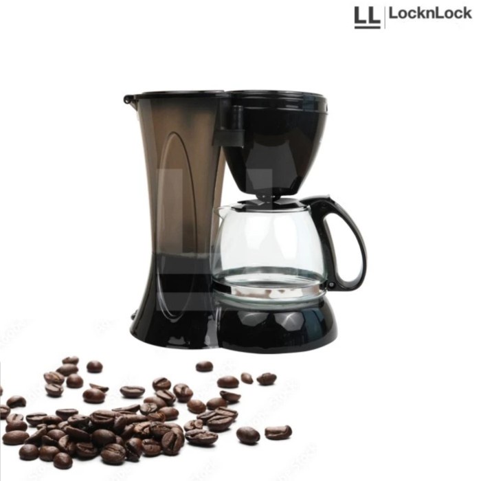 ✨Baru Mesin Kopi Lock N Lock Coffee Maker Drip 0.6L - Ejc546Blk Ori Garansi Limited