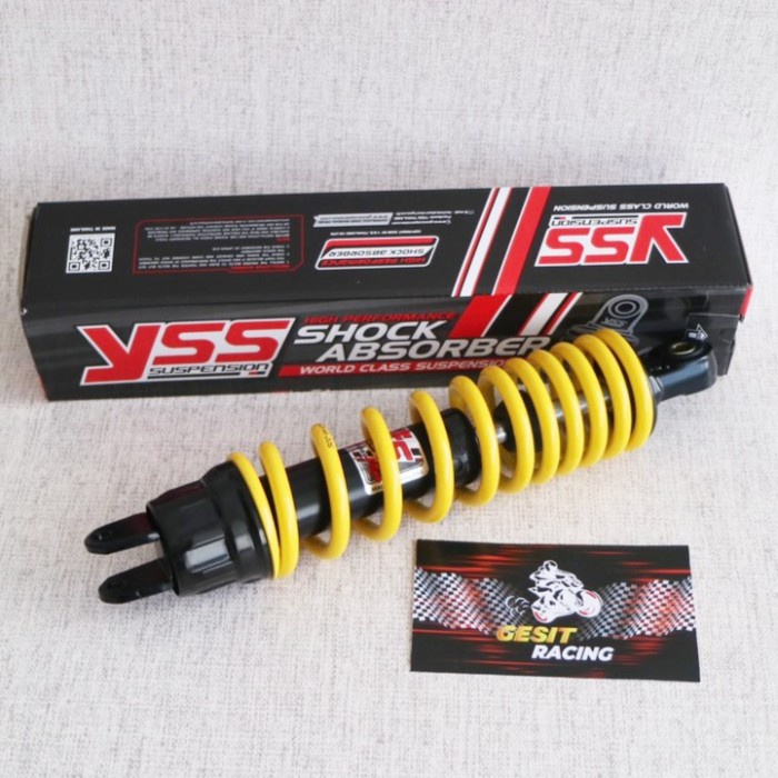 ✨New Shock Yss Pro Zr 330Mm Vario 125-150-Beat Fi-Scoopy Fi Yellow Kuning Bisa Sameday