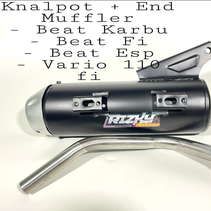 ✨New Ori Knalpot Beat Fi 2015 Copy Cms  End Muffler -Leheran Stenlis Uk 26 Zrc Diskon